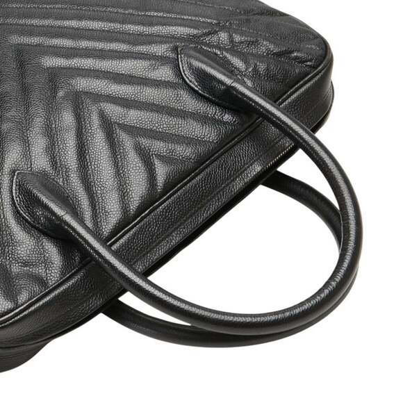 CHANEL Black Caviar Leather Bag - Picture 4 of 13